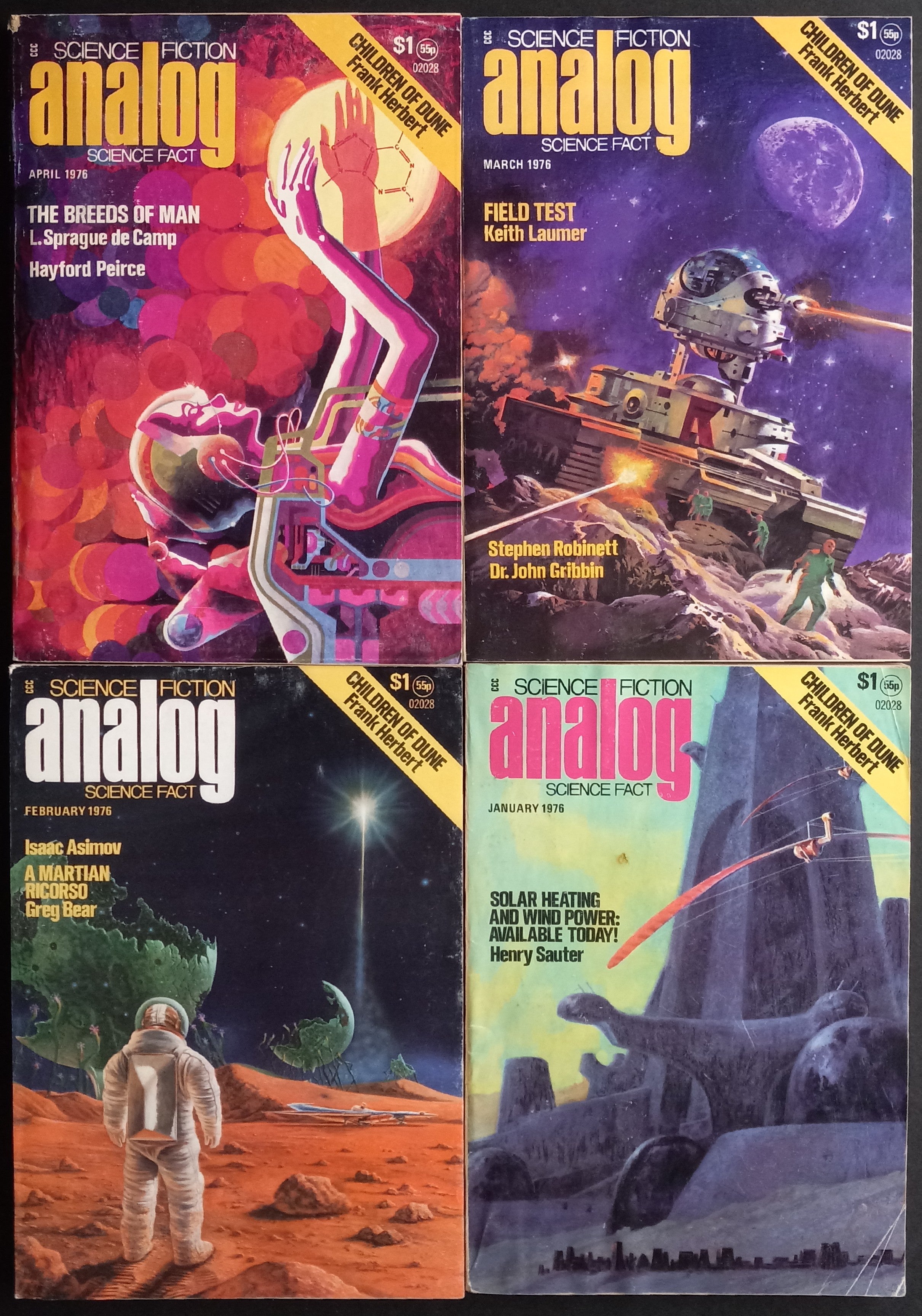 ANALOG Children of Dune, January-April 1976 - Neutral Good Books