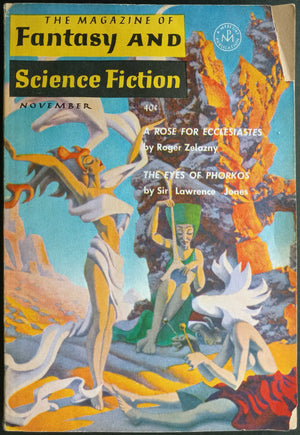 THE MAGAZINE OF FANTASY AND SCIENCE FICTION: November, 1963