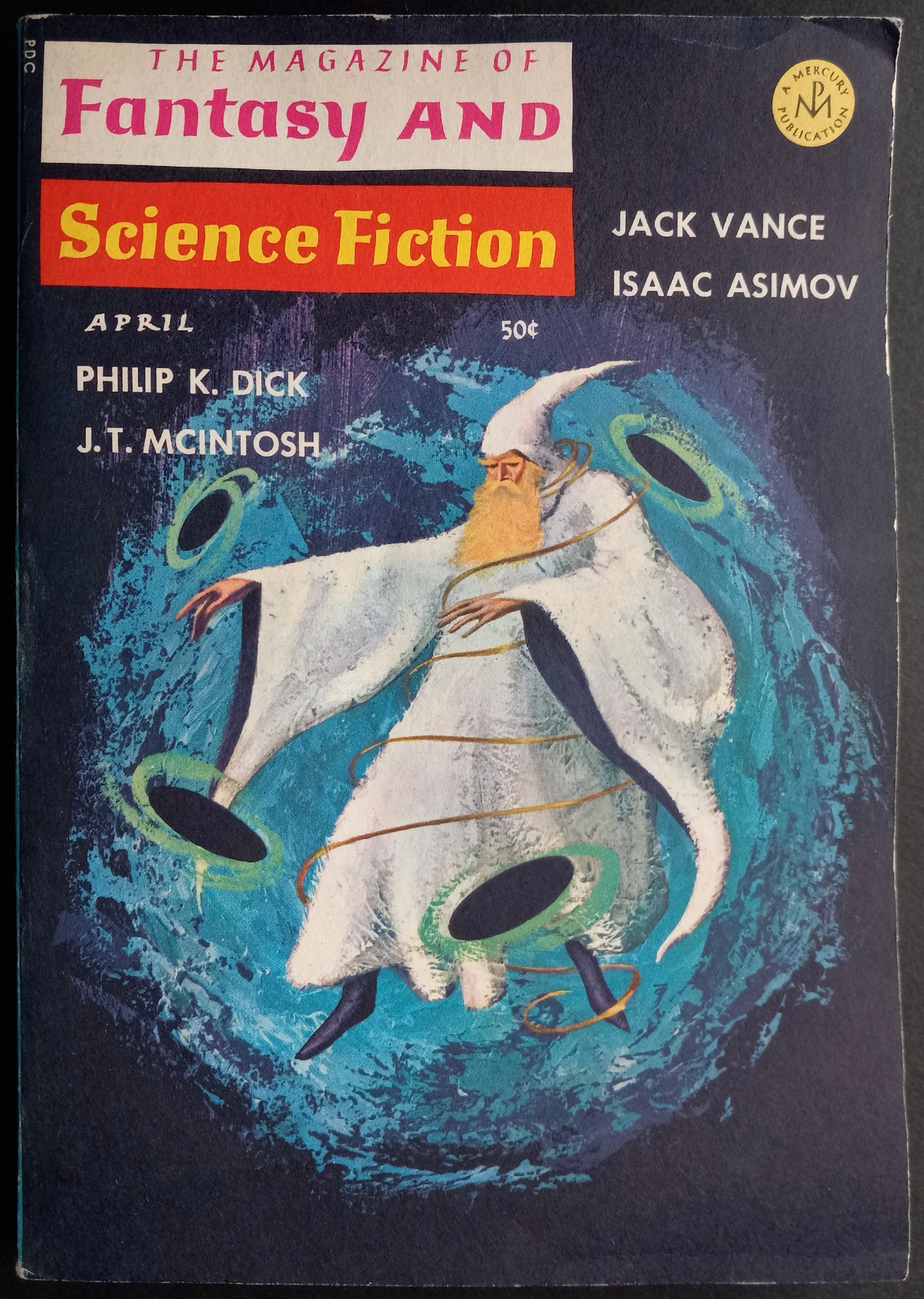 THE MAGAZINE OF FANTASY AND SCIENCE FICTION - April 1966