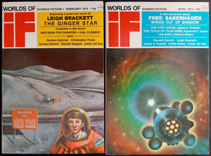 WORLDS OF IF - January-February 1974 & March-April 1974 (2 issues)