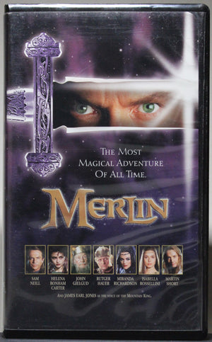 MERLIN - VHS: Hallmark Home Entertainment, 1998