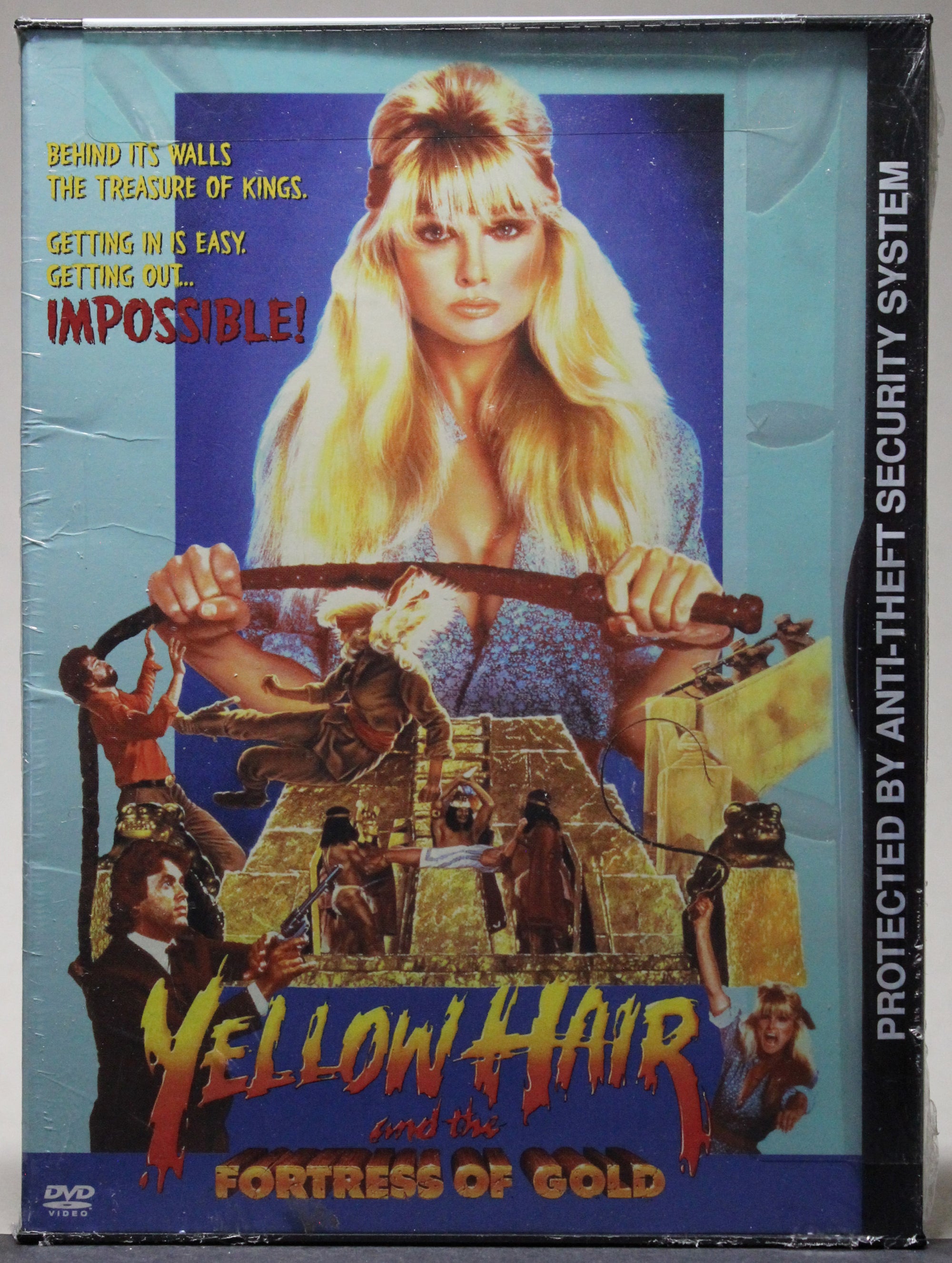 YELLOW HAIR AND THE FORTRESS OF GOLD - Snap Case DVD (sealed): Rhino Home Video, 2003