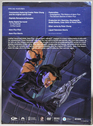 AEON FLUX: THE COMPLETE ANIMATED COLLECTION - DVD: Paramount, 2005