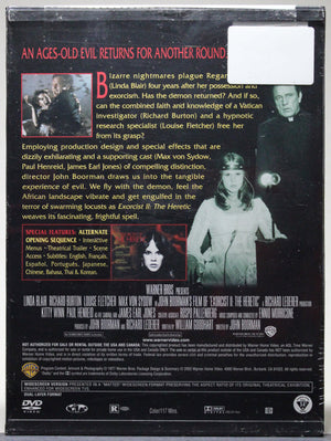 EXORCIST III: THE HERETIC - Snap Case DVD (sealed): Warner Home Video, 2002