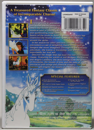 THE LAST UNICORN: 25th ANNIVERSARY EDITION - DVD: Lionsgate, 2007