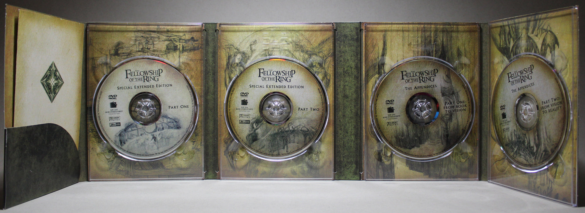 THE LORD OF THE RINGS: SPECIAL EXTENDED EDITIONS - DVD: New Line Home Entertainment