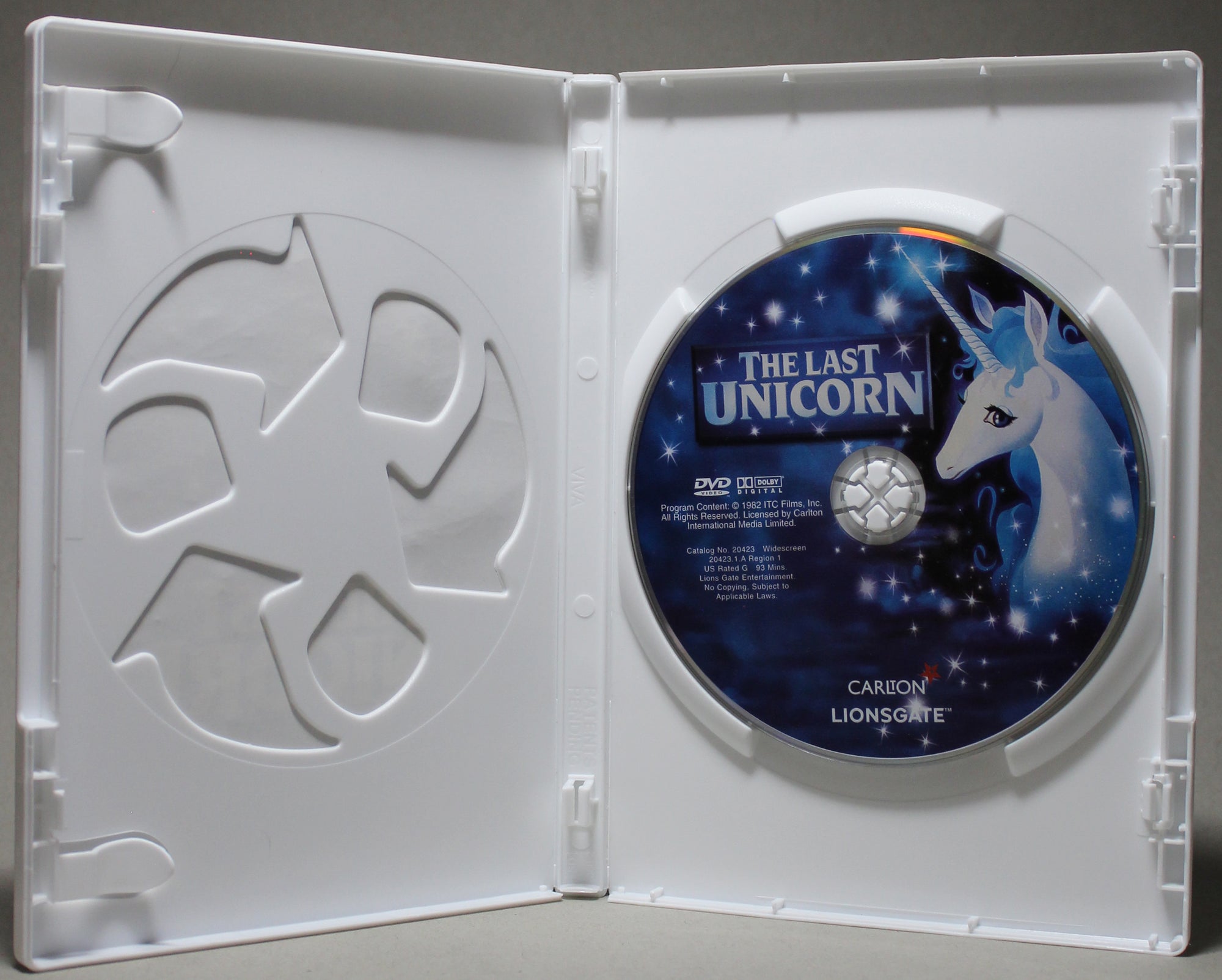 THE LAST UNICORN: 25th ANNIVERSARY EDITION - DVD: Lionsgate, 2007