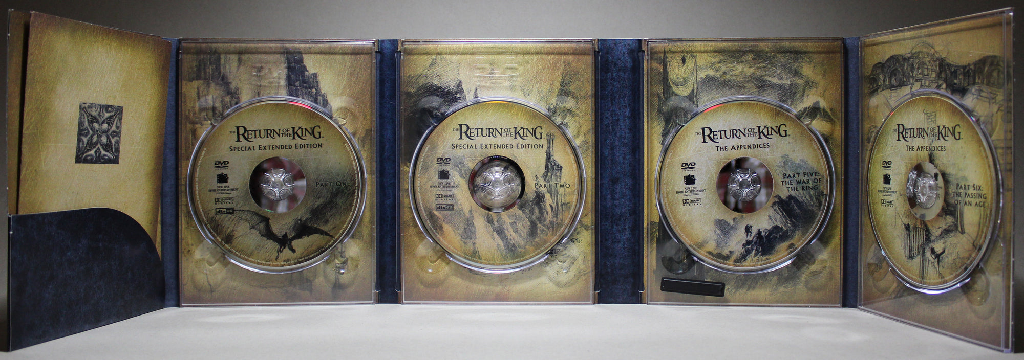 THE LORD OF THE RINGS: SPECIAL EXTENDED EDITIONS - DVD: New Line Home Entertainment