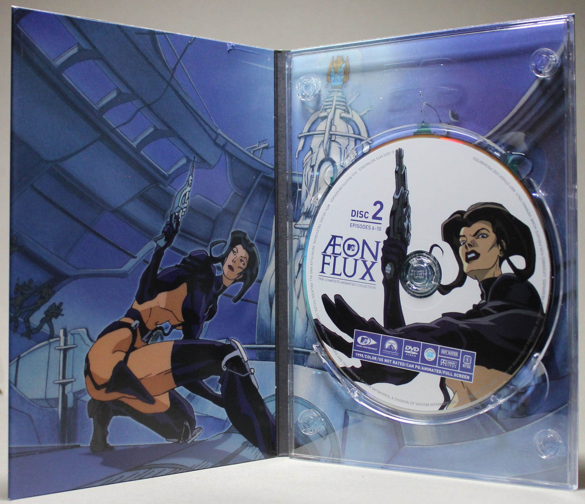 AEON FLUX: THE COMPLETE ANIMATED COLLECTION - DVD: Paramount, 2005