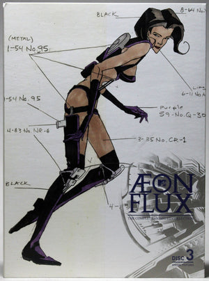 AEON FLUX: THE COMPLETE ANIMATED COLLECTION - DVD: Paramount, 2005