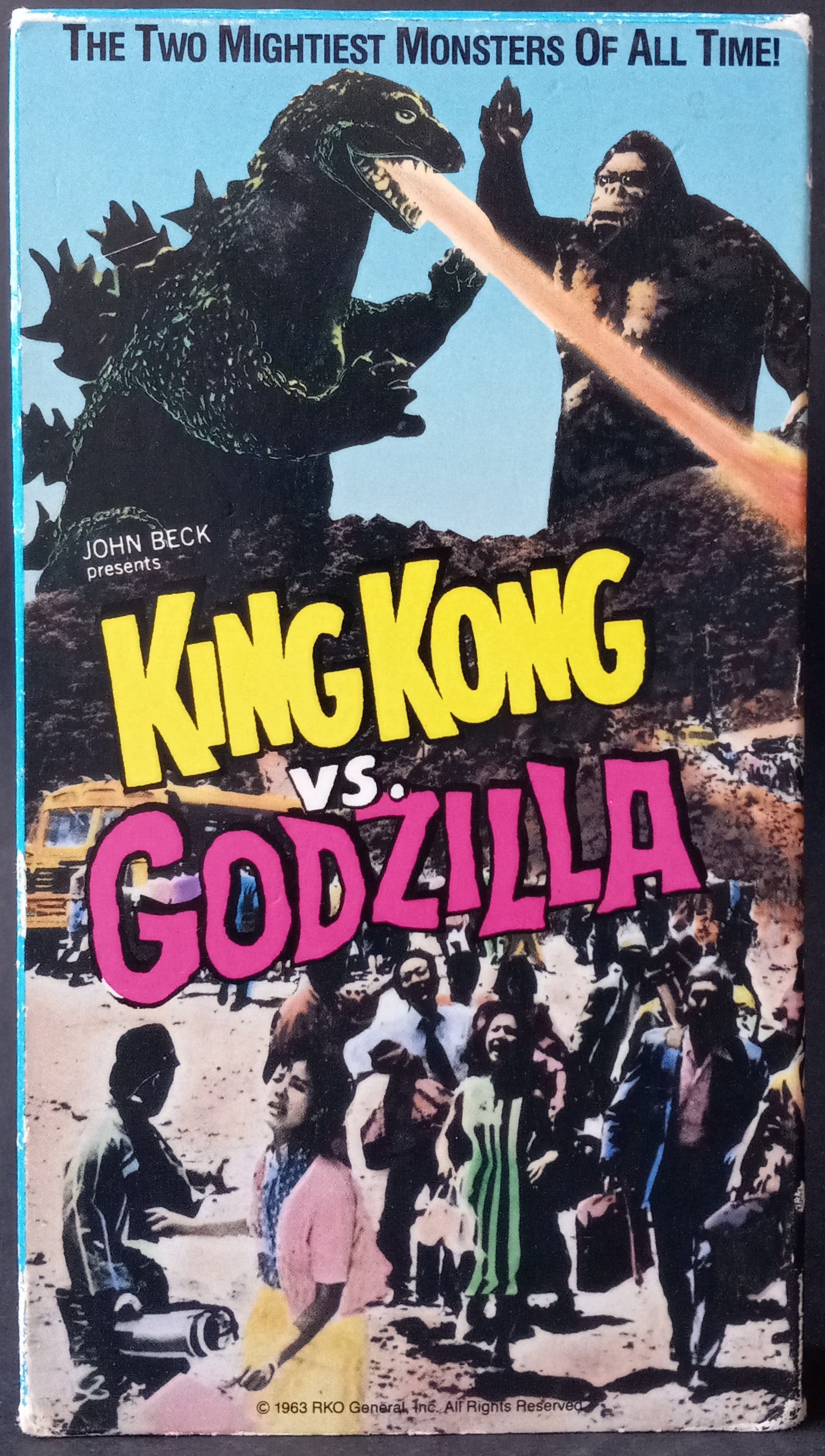 godzilla king of the monsters vhs GODZILLA VS. KING KONG VHS