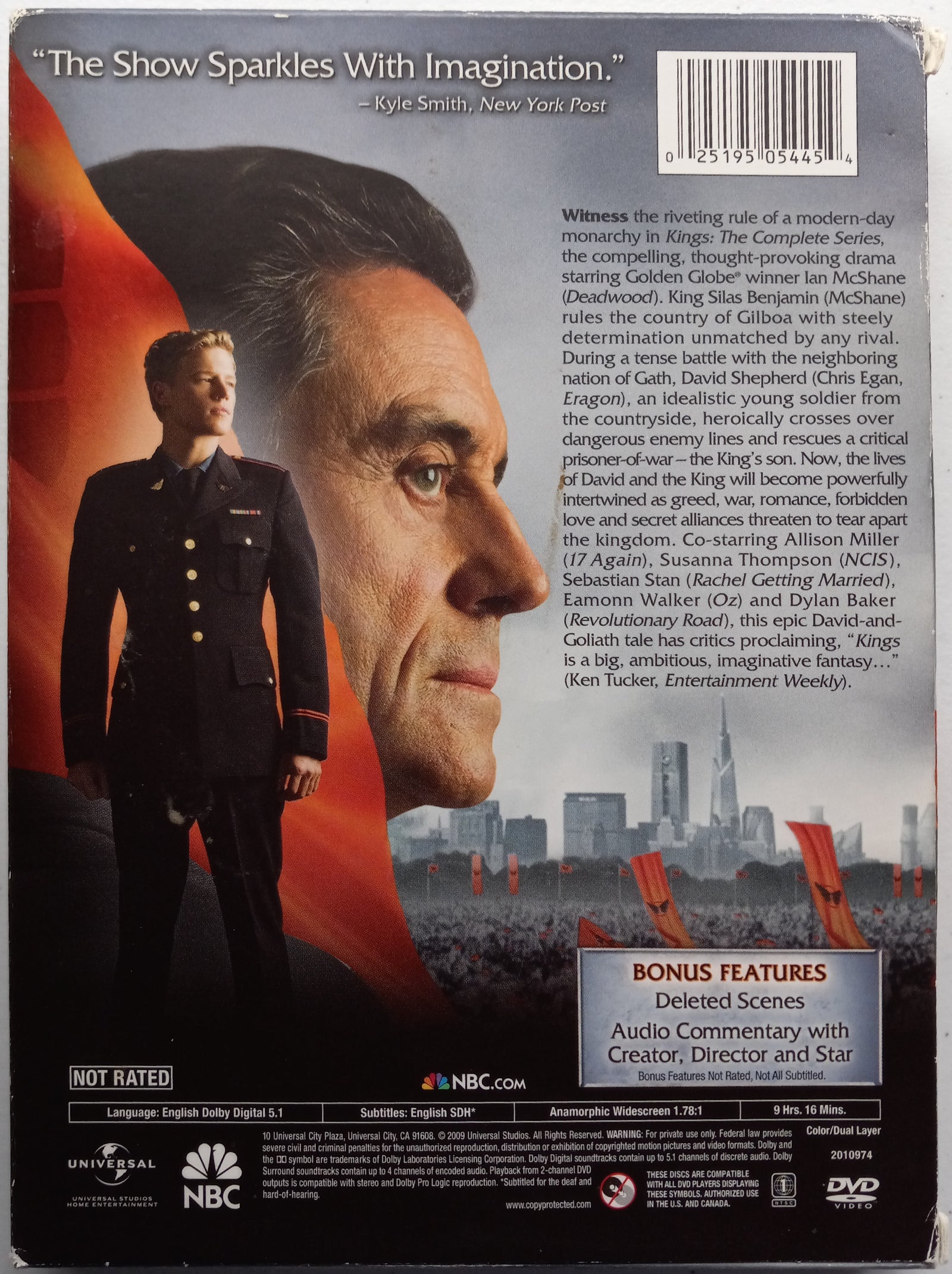 KINGS: THE COMPLETE SERIES - DVD, 2009