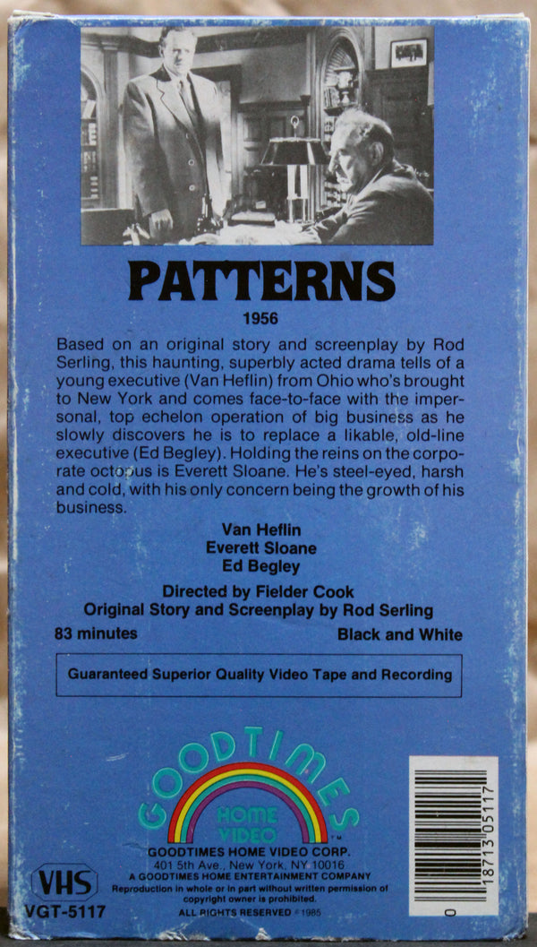 Patterns Vhs PATTERNS VHS - Neutral Good Books