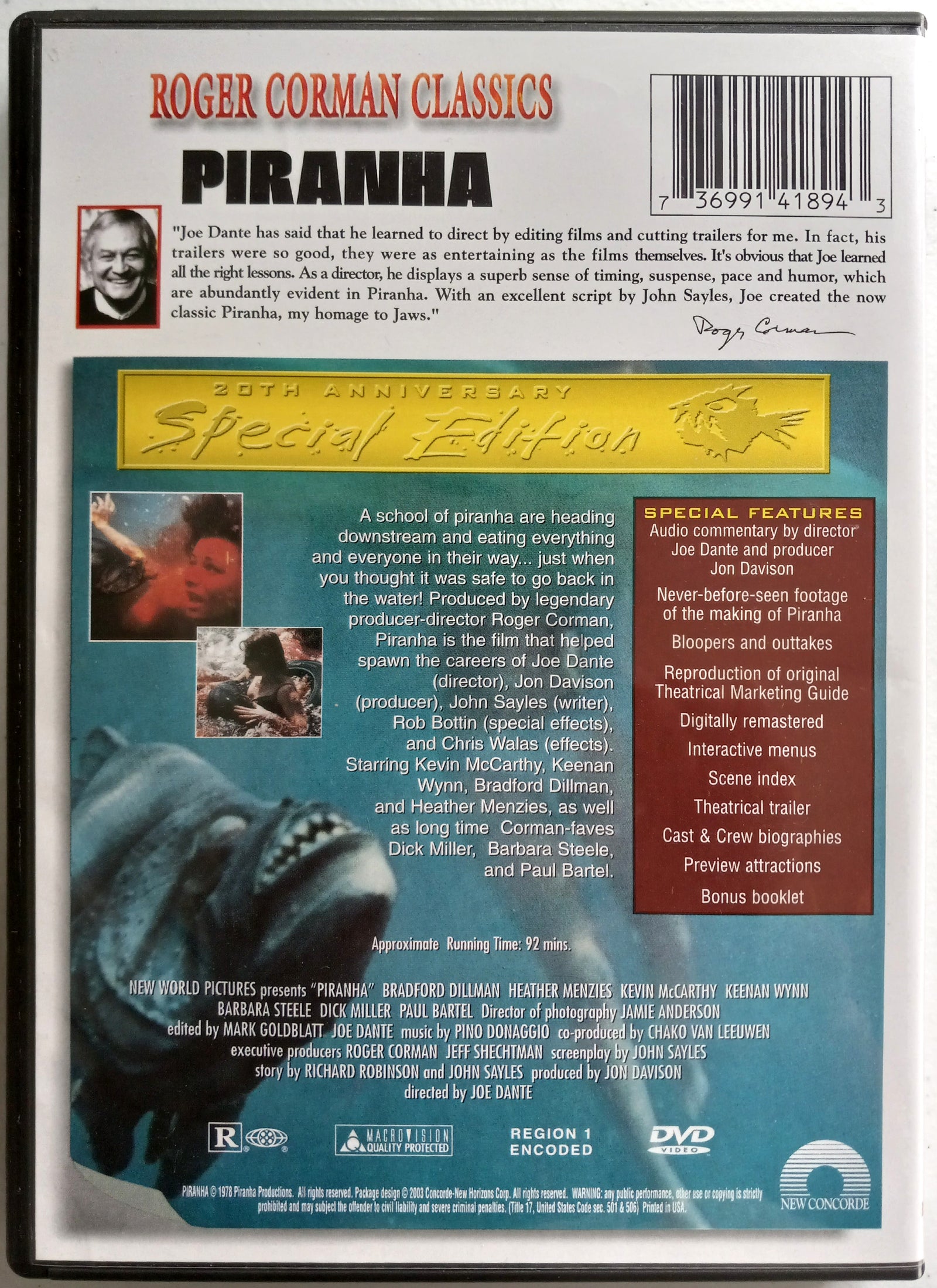 Piranha-Corman-Dante-DVD